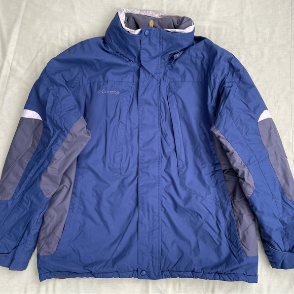 Columbia Jackets & Coats Columbia Blue Fleece Lined Winter Jacket